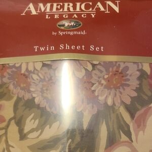 Twin Sheet Set - Floral Design